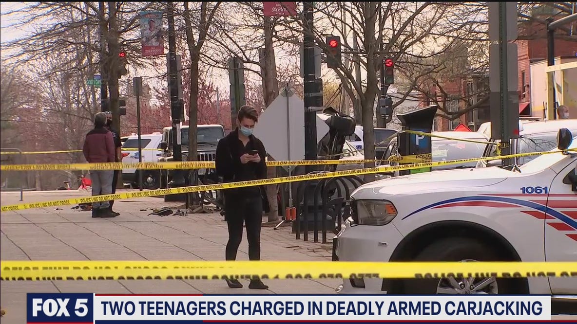 Two teenagers charged in deadly armed carjacking